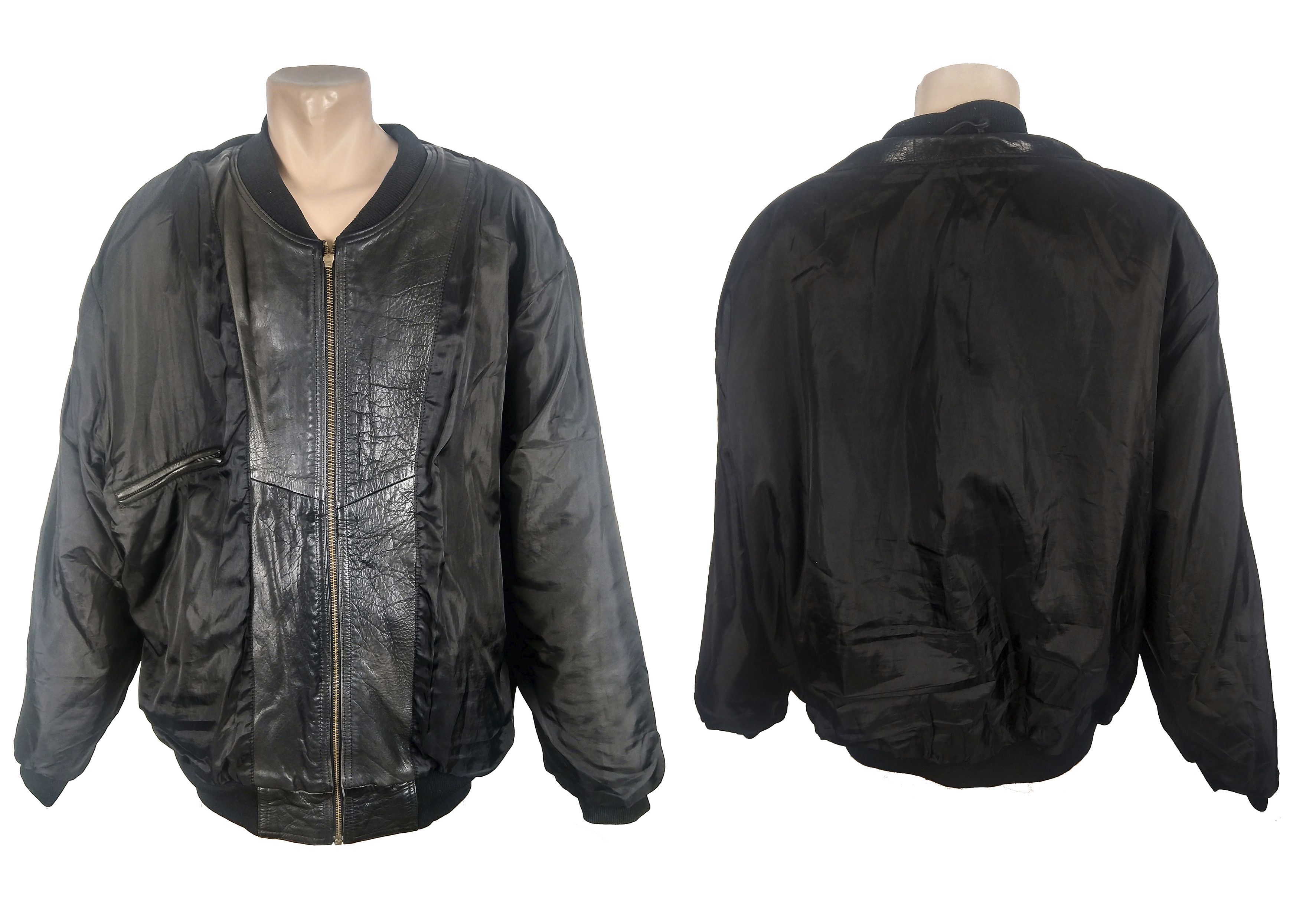Puma Vintage 80s Puma Leather Bomber Jacket XL Size US XL / EU 56 / 4 - 10 Thumbnail
