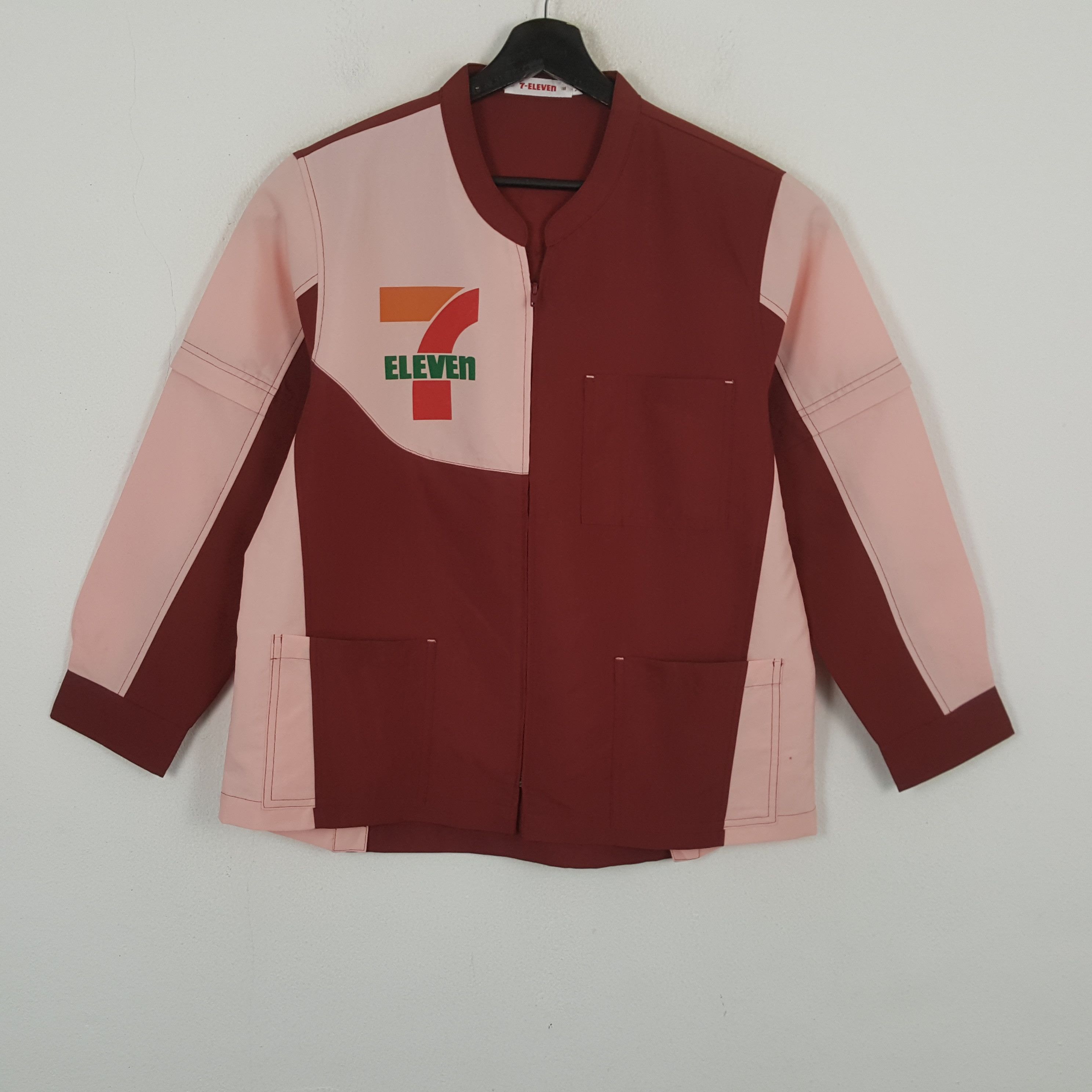 Vintage 7 Eleven Workwear Uniform Shirt Jacket Rr19 Size US M / EU 48-50 / 2 - 4 Thumbnail