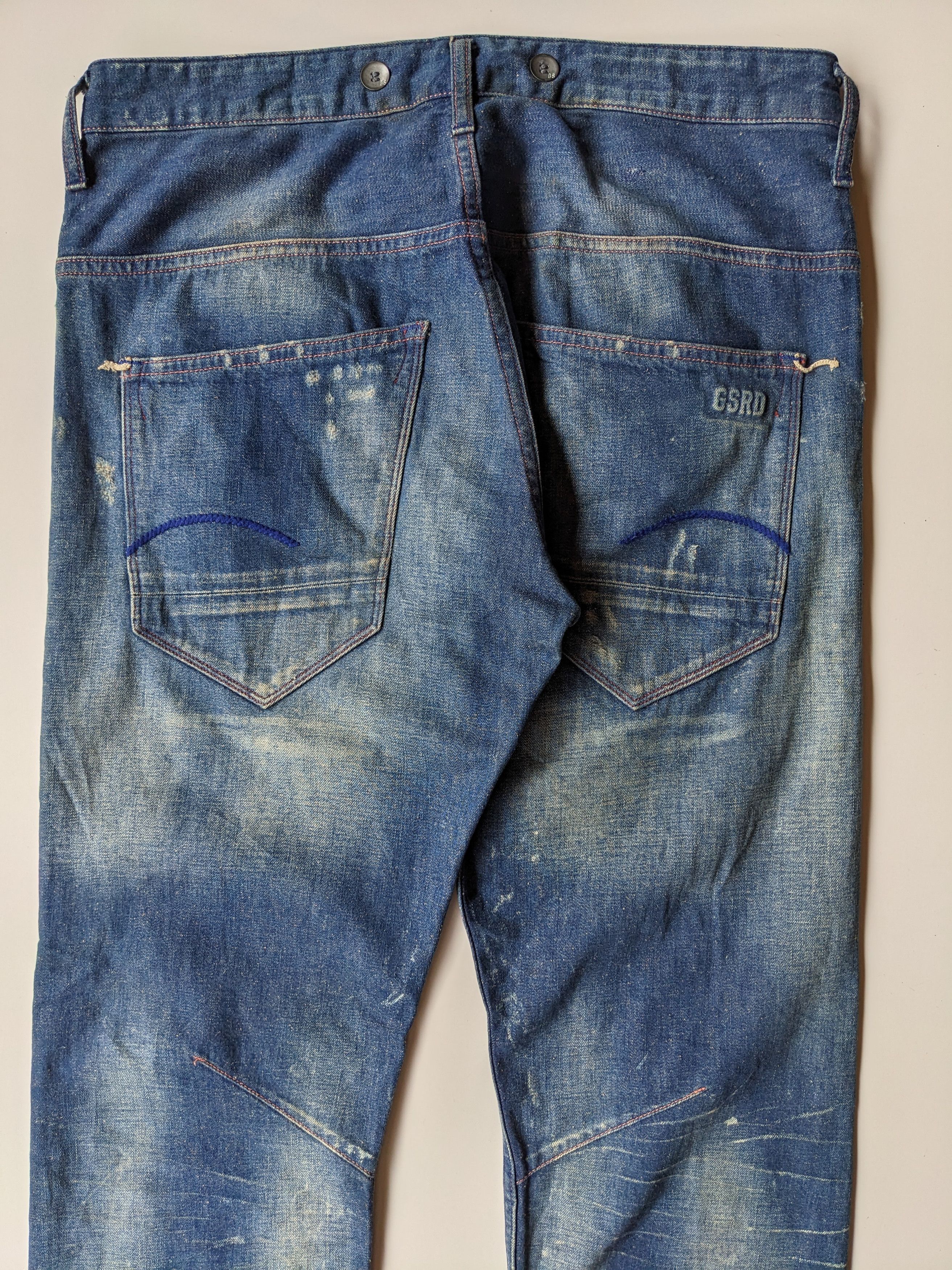 G-Star G Star Raw RE Morris Tapered jeans Size US 34 / EU 50 - 6 Thumbnail
