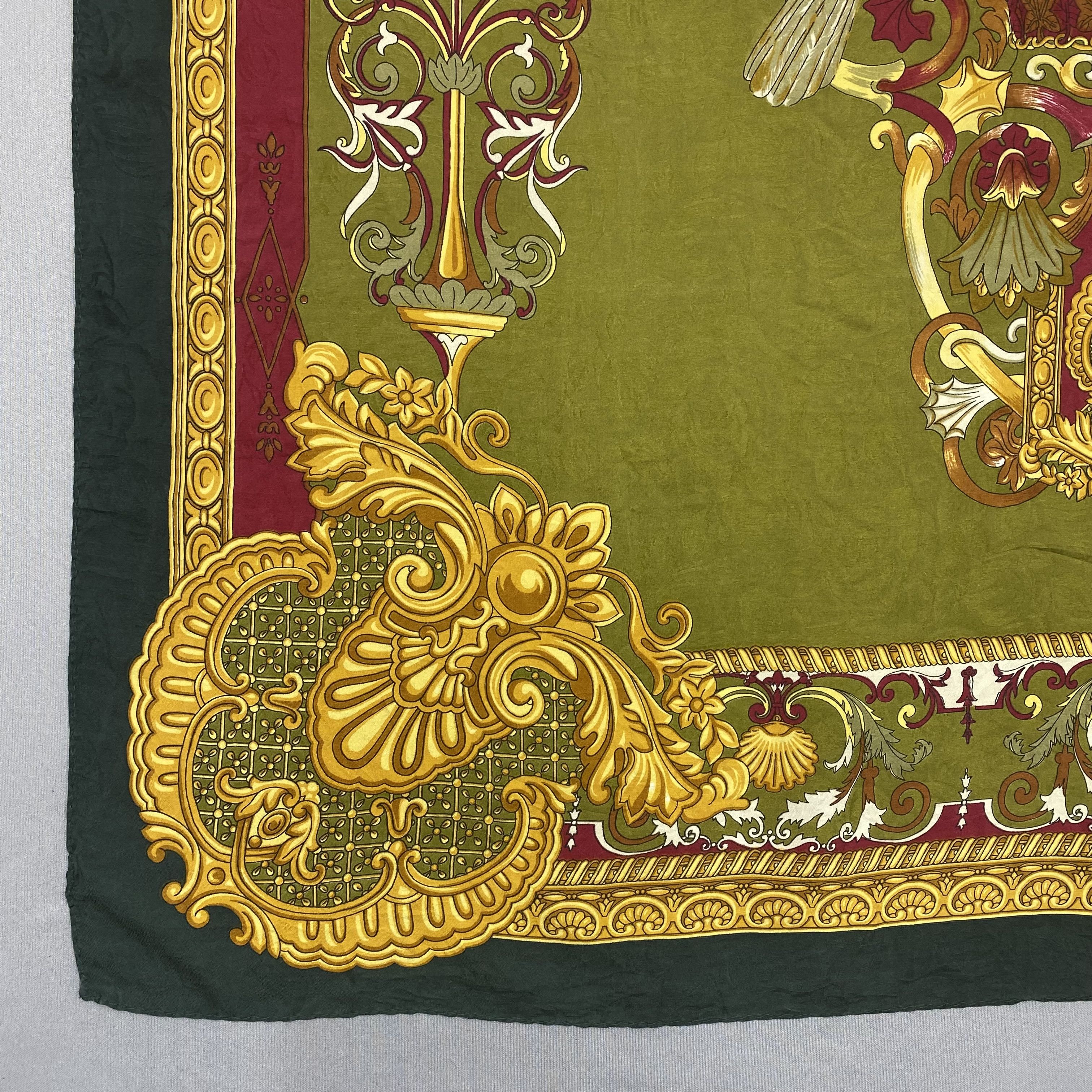 Pierre Cardin Vintage Pierre Cardin SILK Scarf Twill Stole Wraps Scarves Size ONE SIZE - 5 Thumbnail