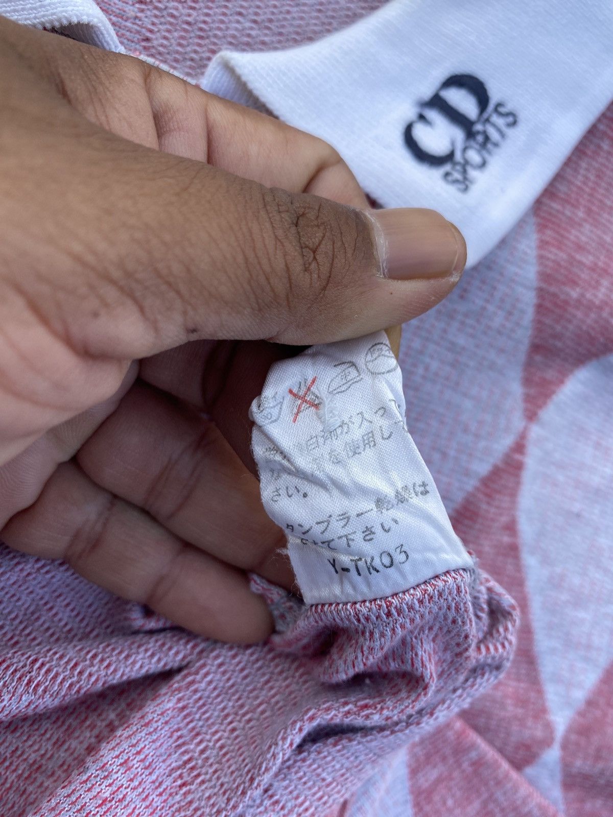 Christian Dior Monsieur Vintage Christian Dior Polo Sports Checked Longsleeve Shirt Size US M / EU 48-50 / 2 - 14 Thumbnail
