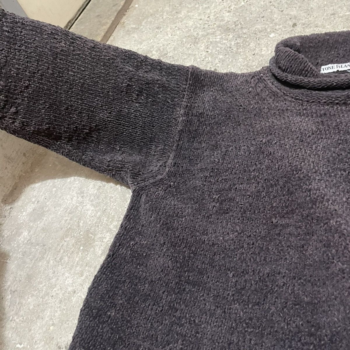 Stone Island × Vintage Vintage Stone island sweater crewneck 90s 80s Size US M / EU 48-50 / 2 - 7 Thumbnail