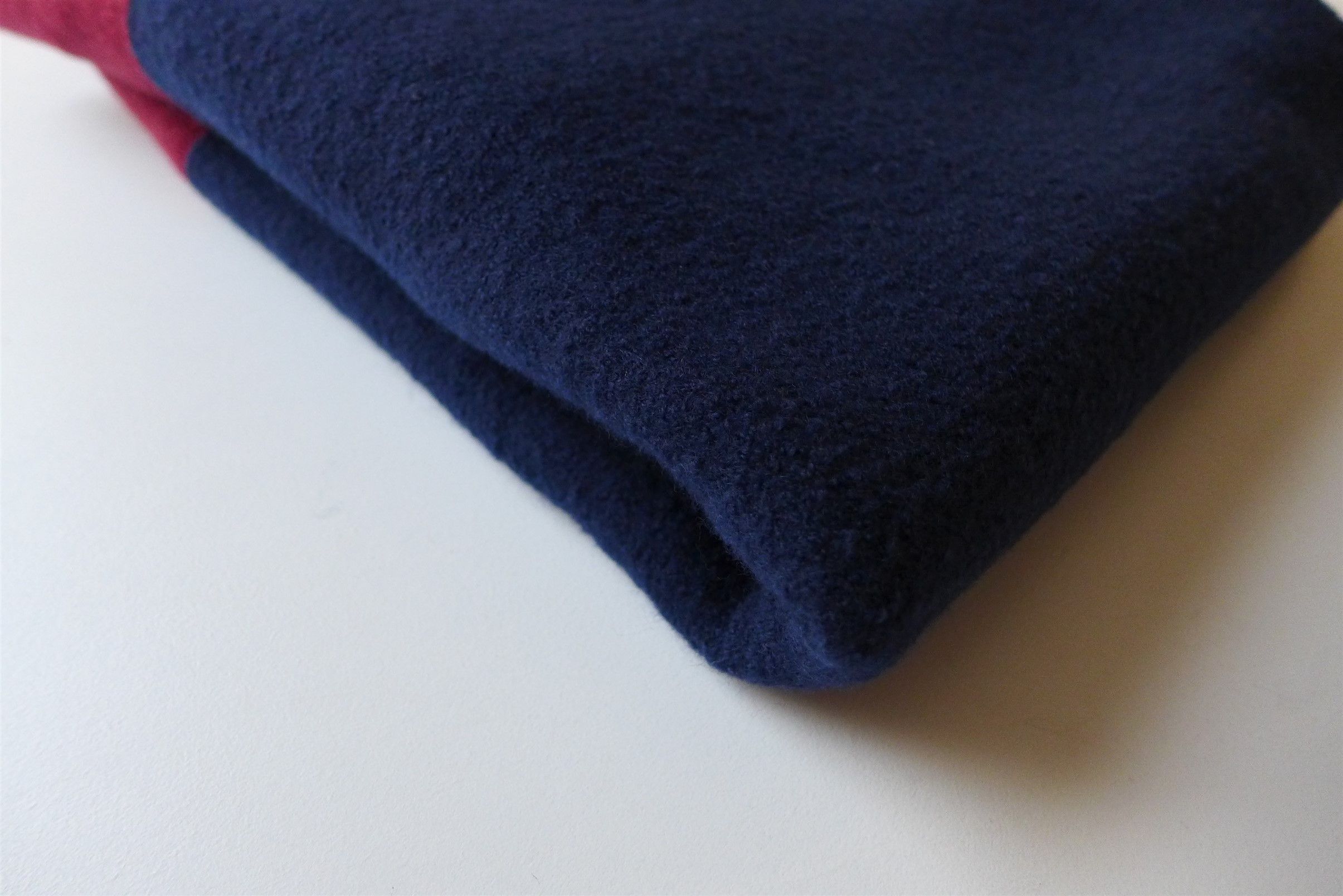 Visvim Visvim Isles Knit Prime Sweater - Navy & Merlot Wool Size US M / EU 48-50 / 2 - 9 Thumbnail