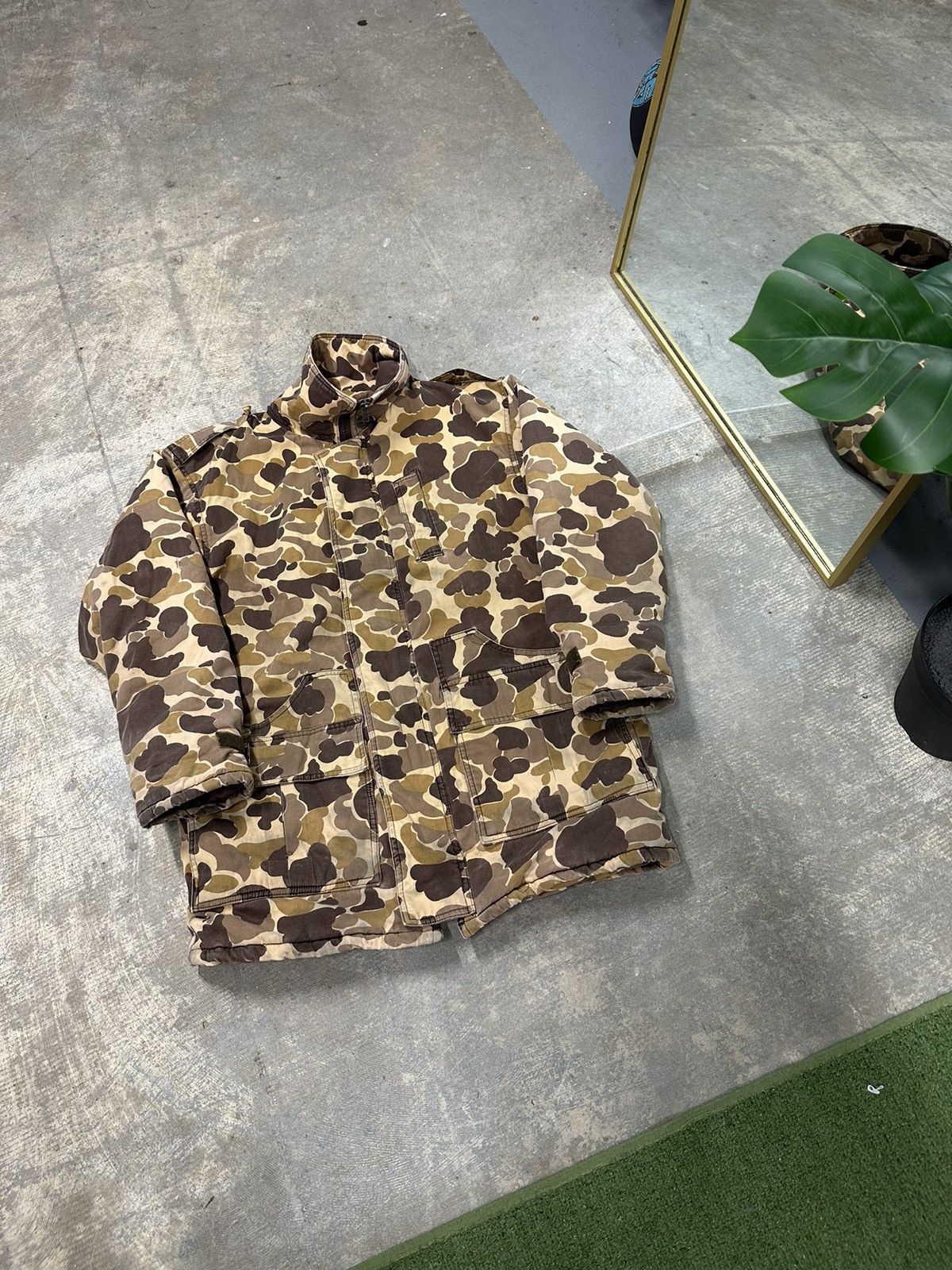 Vintage duck camo jacket hotsell