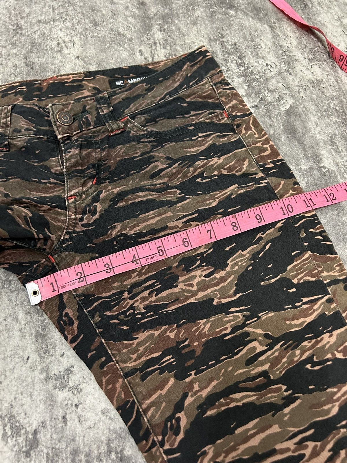 Beams Plus × Hysteric Glamour × Japanese Brand Beamsboy Tiger Stripe Pants Size US 30 / EU 46 - 14 Thumbnail