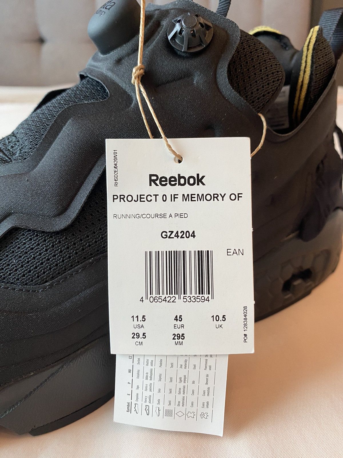 Maison Margiela × Reebok Margiela x Reebok Instapump Size US 11.5 / EU 44-45 - 9 Thumbnail