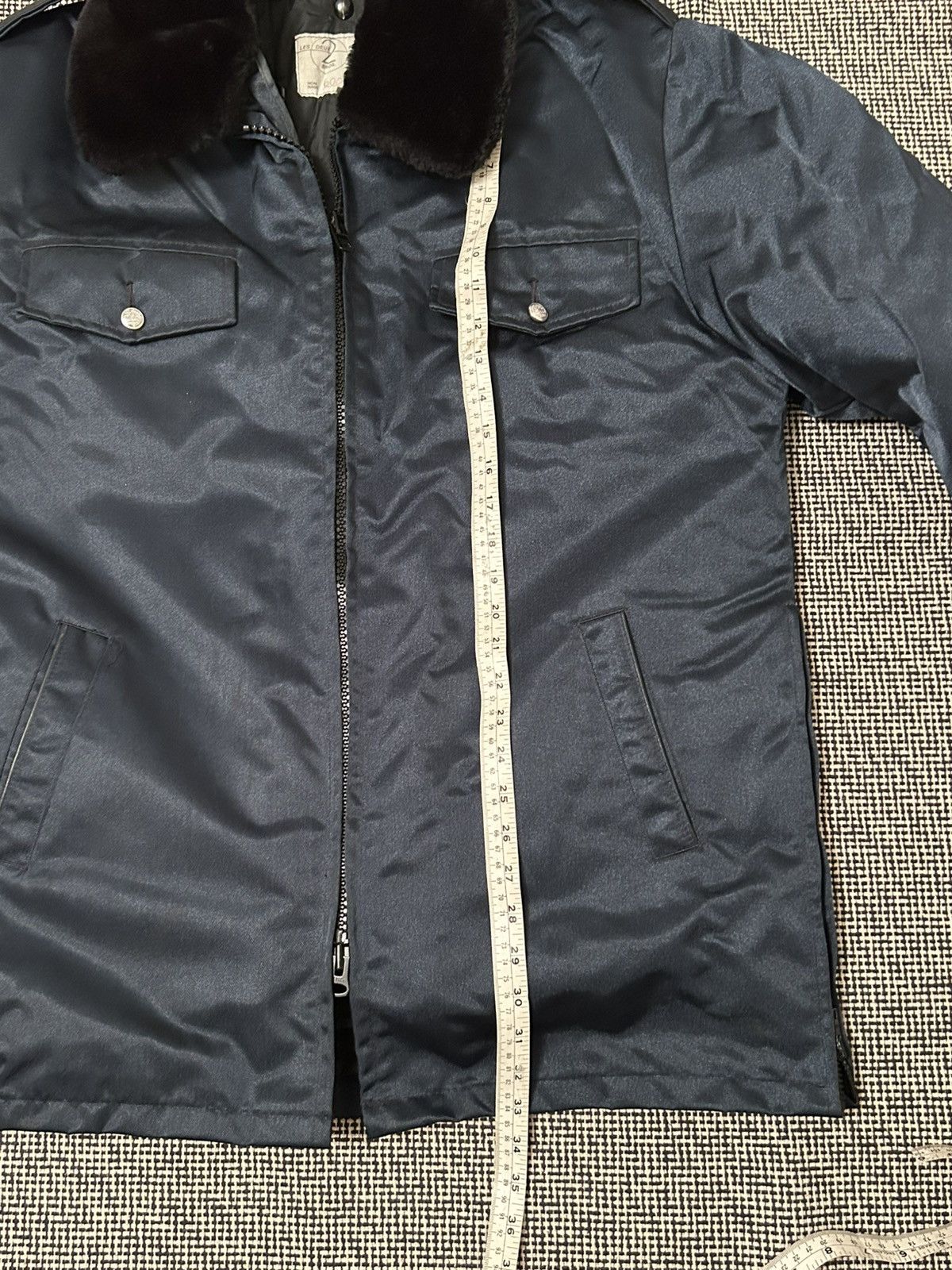 Vintage Vintage police officer winter jacket with fur collar Size US L / EU 52-54 / 3 - 6 Thumbnail
