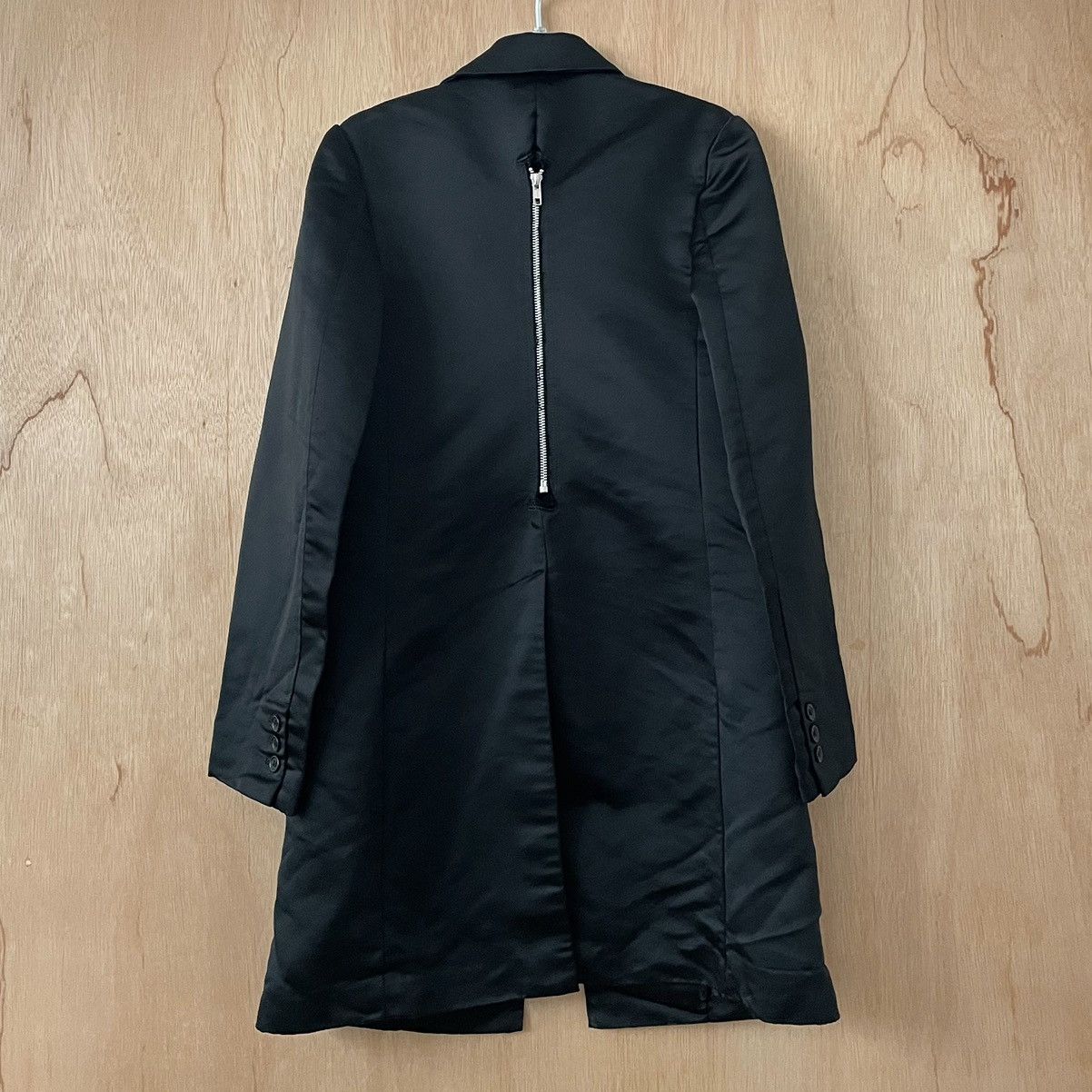 Comme des Garcons Black Comme des garcons black zip coat jacket Size US S / EU 44-46 / 1 - 3 Thumbnail