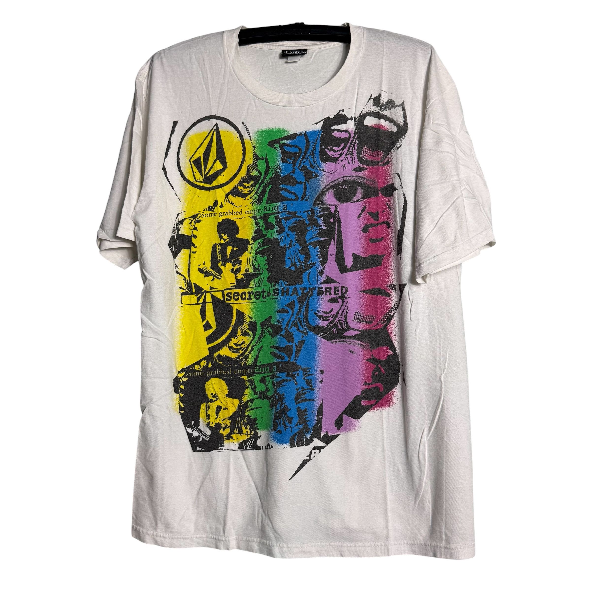Volcom 🔥RARE🔥Vintage Volcom Shattered Skateboard OVP T-shirt Size US L / EU 52-54 / 3 - 1 Thumbnail