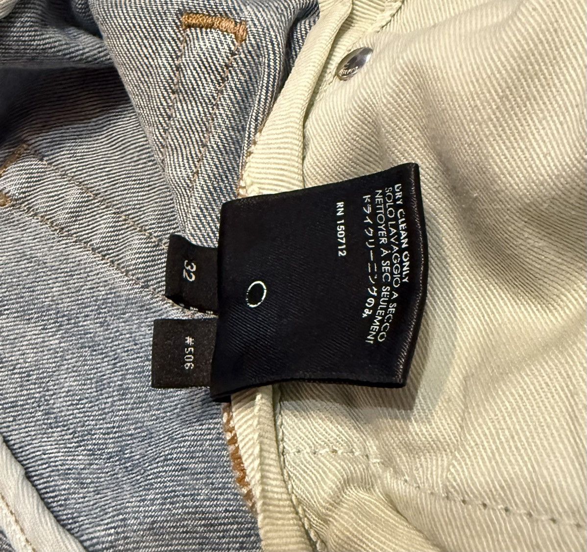 Amiri Amiri Ripped Light Blue Jeans Denim Pants Size US 32 / EU 48 - 10 Thumbnail