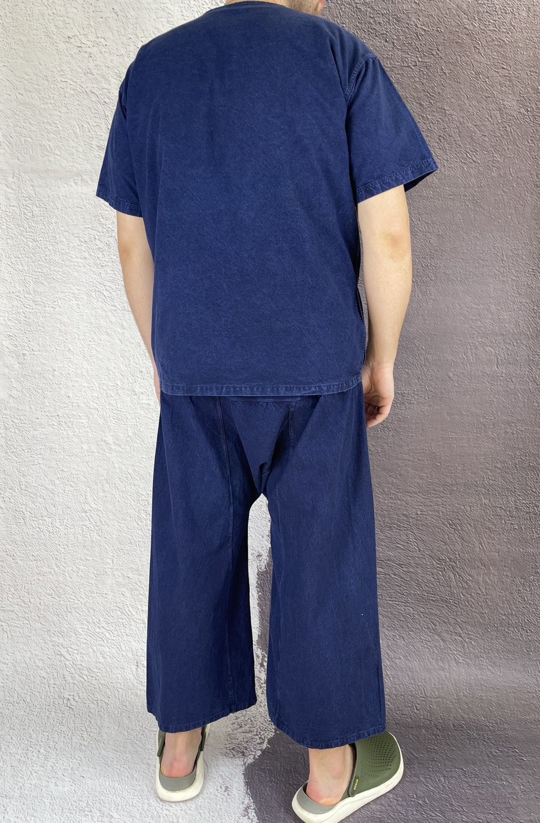 Japanese Brand Vintage Japanese kimono suit chore jacket bondage pants Size US L / EU 52-54 / 3 - 7 Thumbnail