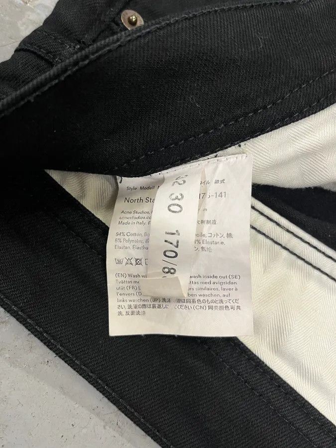 Acne Studios Acne Studios Bla Konst Black Jeans Size US 30 / EU 46 - 11 Thumbnail