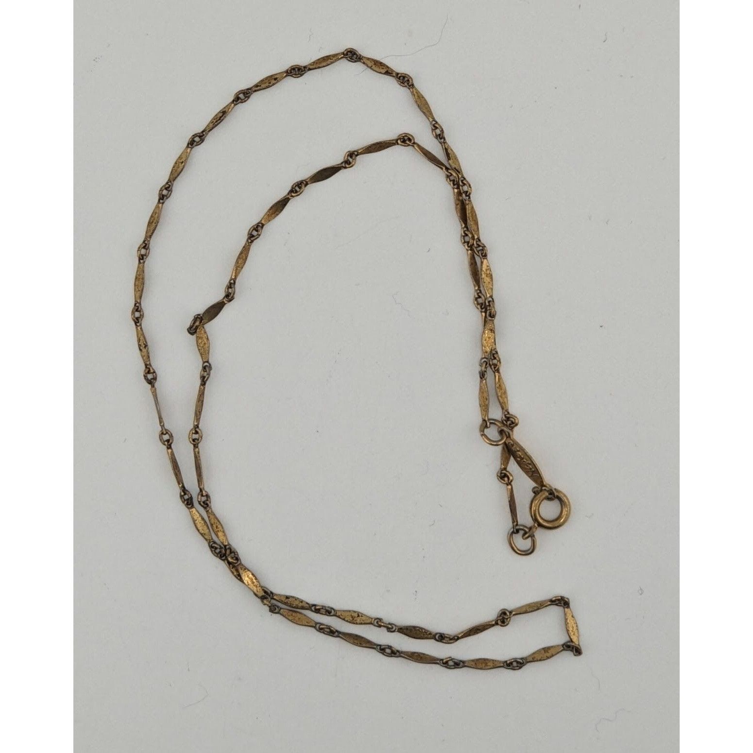 Other Vintage Minimalist Napier Dapped Link 16-Inch Necklace With Size ONE SIZE - 5 Thumbnail