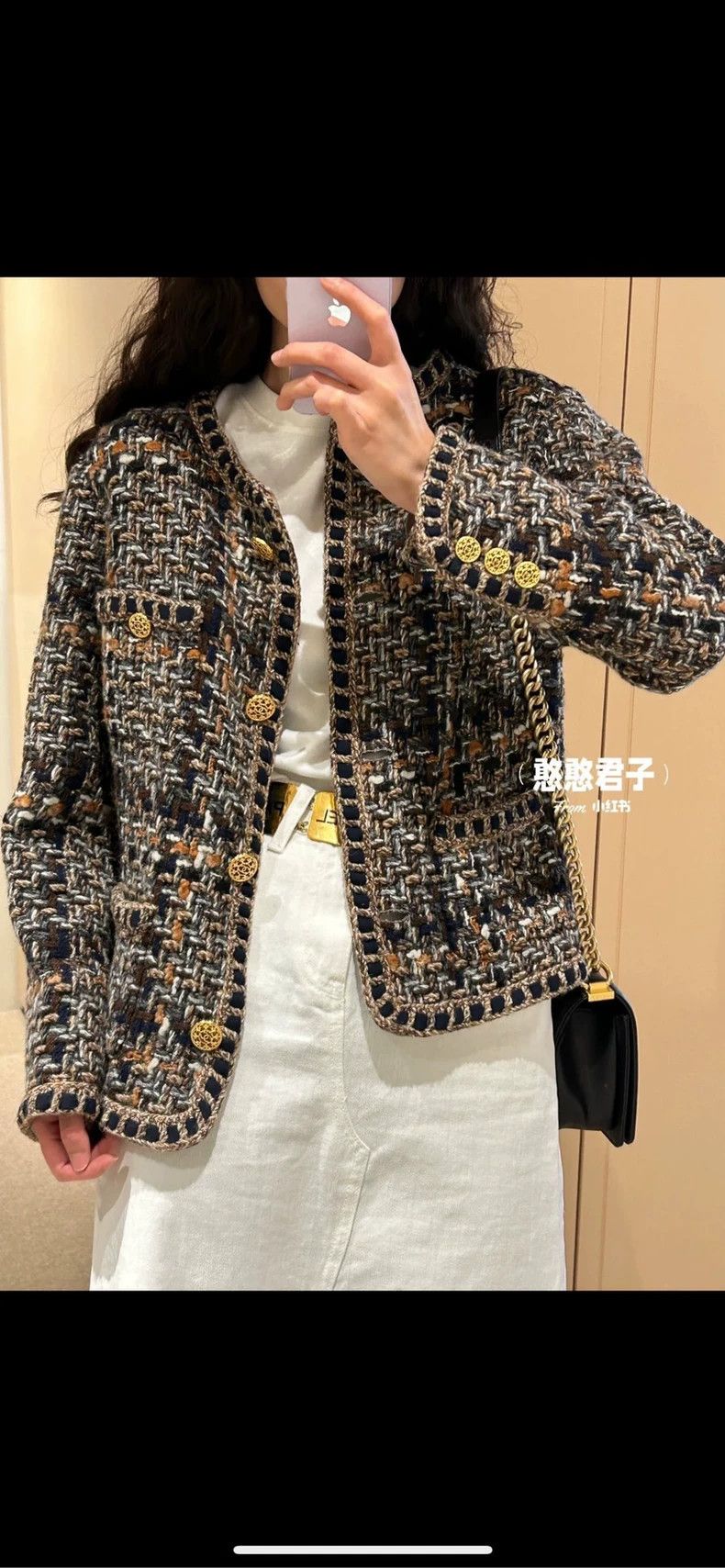 Chanel Chanel 16 Roman series brown tweed jacket 2504-Nextarrow Size XS / US 0-2 / IT 36-38 - 7 Thumbnail