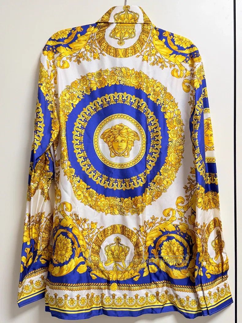Versace Versace Baroque print shirt Size US S / EU 44-46 / 1 - 2 Thumbnail