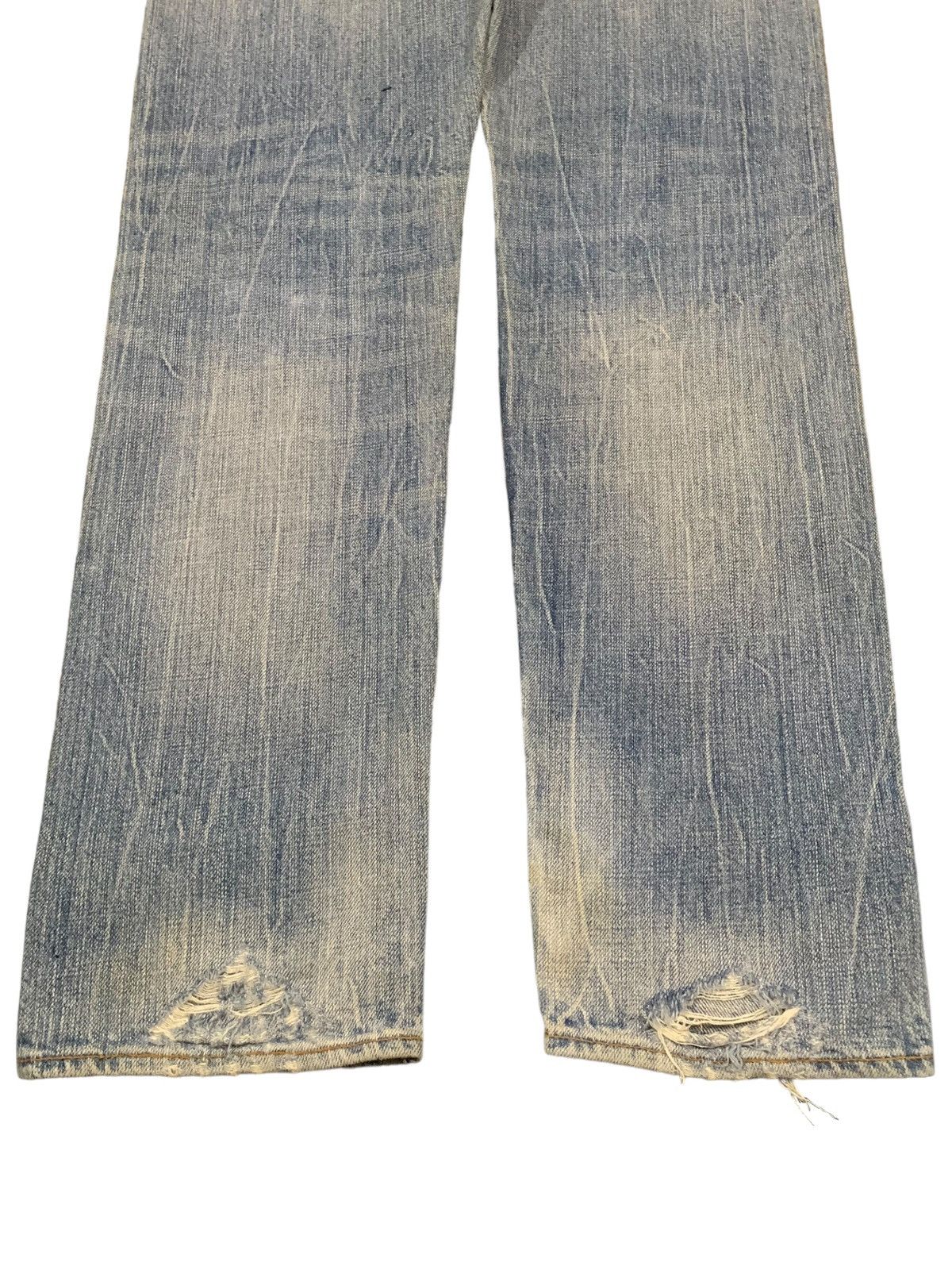 American Eagle Outfitters Vintage American Eagle Outfitters Selvedge Distressed Jeans Size US 32 / EU 48 - 15 Thumbnail
