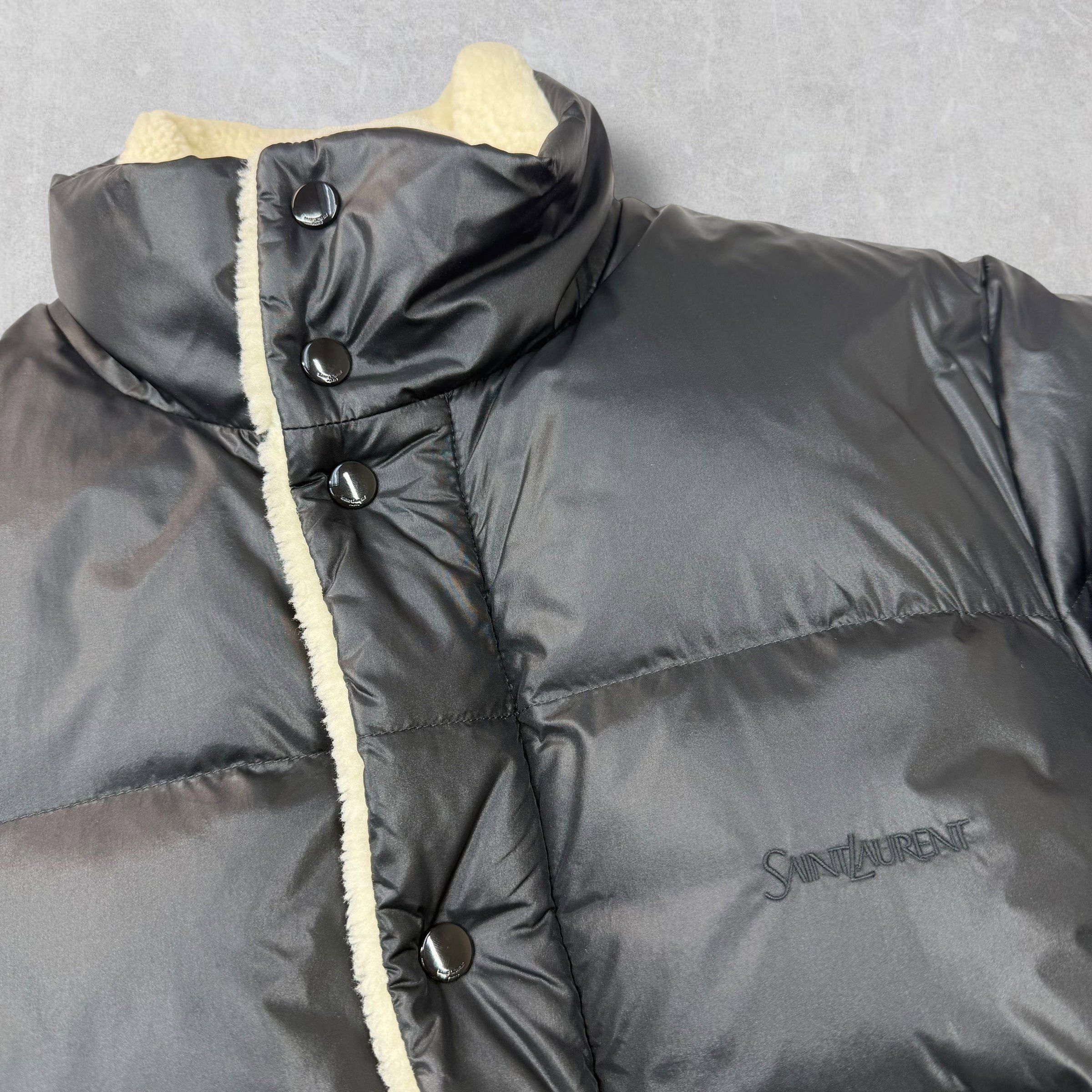 Other Saint Laurent Doudoune Faux Shearling Jacket 50 (M) Size US M / EU 48-50 / 2 - 4 Thumbnail