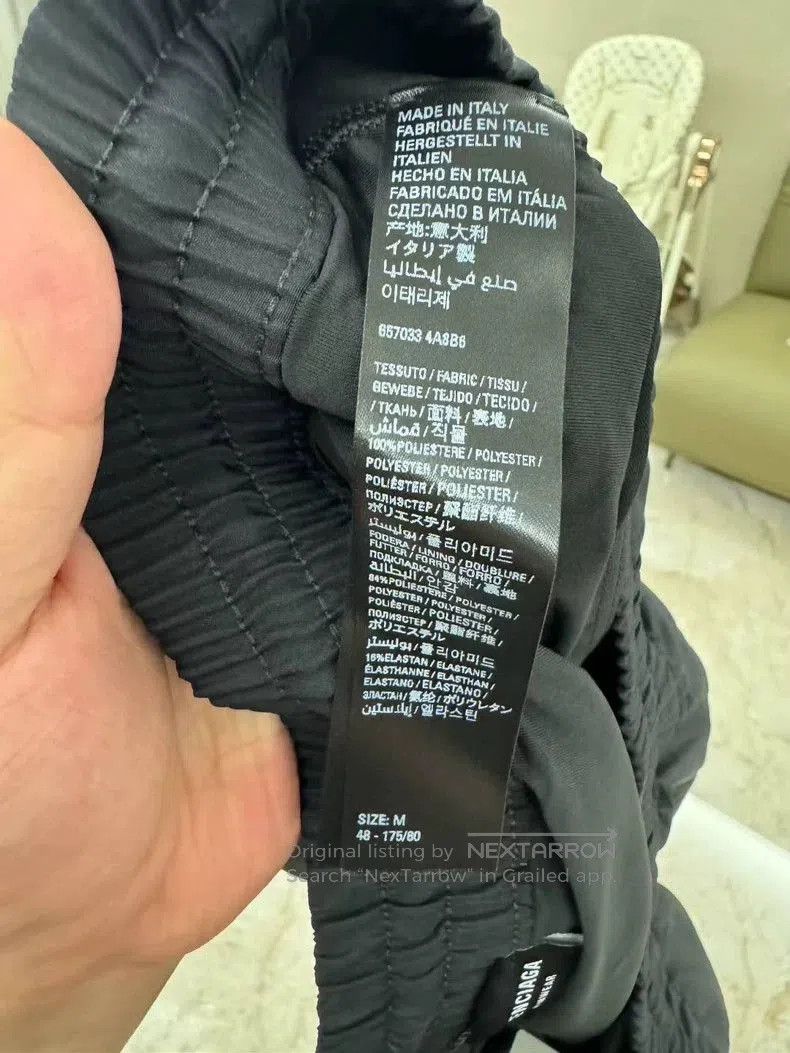 Balenciaga Balenciaga Embroidered Shorts. Size US 29 - 4 Thumbnail