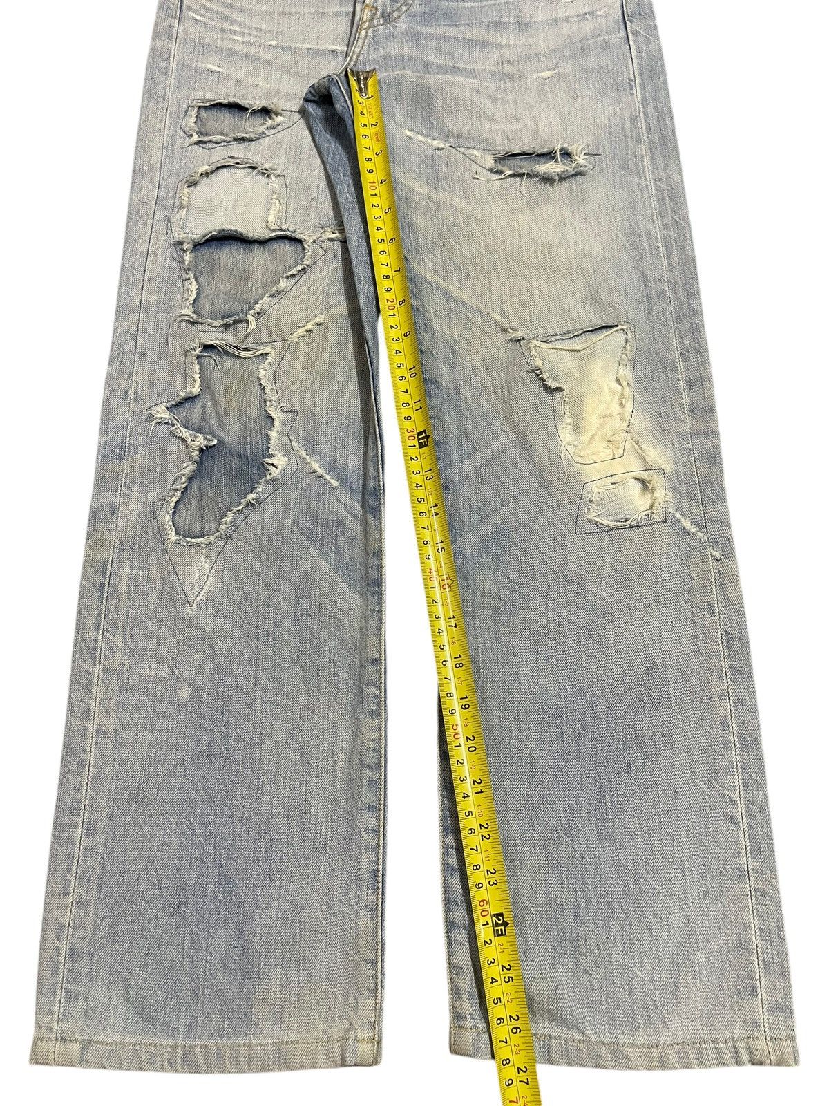 Levi's Vintage 90s Levis 501 Blue Wash Style Distressed Baggy Jeans Size US 29 - 15 Thumbnail