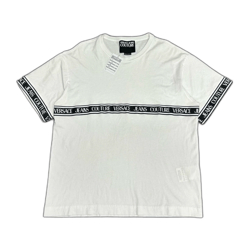 Versace Versace Round Neck Logo Short Sleeve T-shirt Size US L / EU 52-54 / 3 - 1 Thumbnail