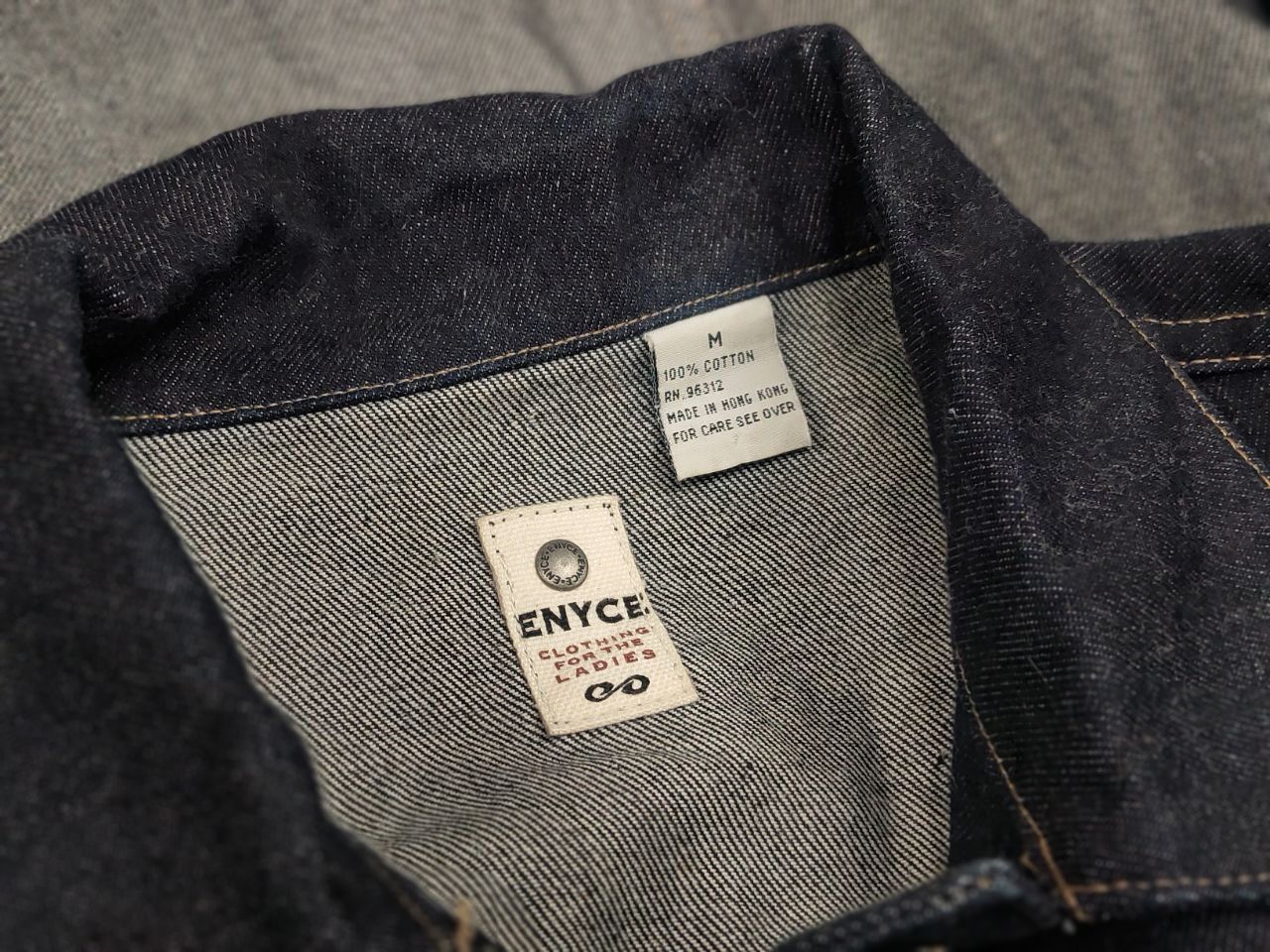 Enyce Vintage Enyce hysteric glamour Style Gradient Denim jacket Size M / US 6-8 / IT 42-44 - 13 Thumbnail
