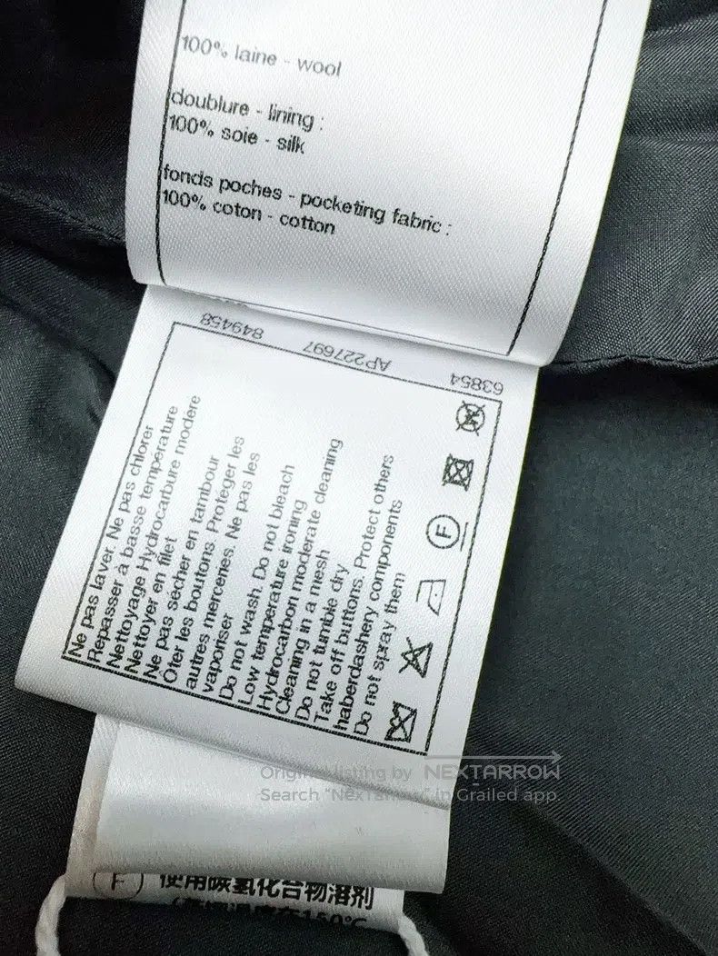 Chanel Chanel 22C dark gray suit trousers Size 24" / US 00 / IT 34 - 6 Thumbnail