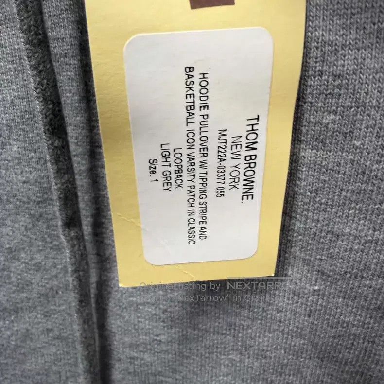 Thom Browne Thom Browne Tennis hooded sweatshirt Size US S / EU 44-46 / 1 - 6 Thumbnail