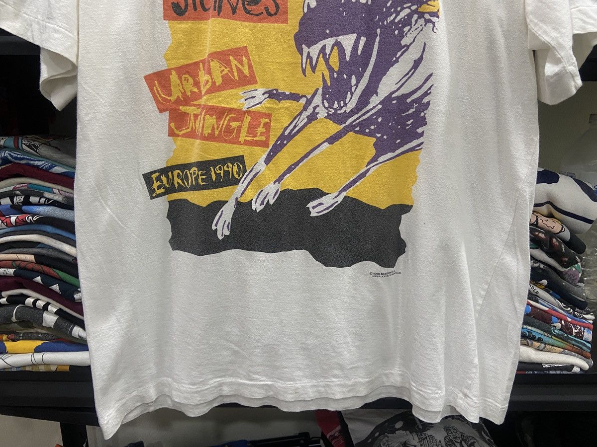 Band Tees Vintage 90s Rolling Stones Urban Jungle Rock Tour T-Shirt Size US XL / EU 56 / 4 - 3 Thumbnail