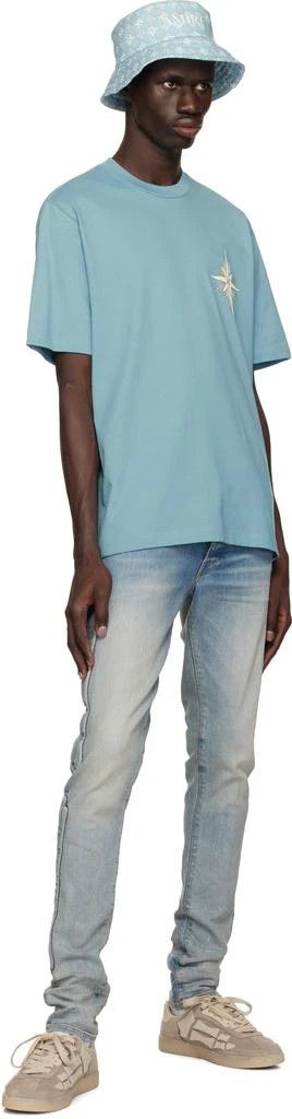 Amiri oc11z0426 Starburst T-Shirt in Blue Size US S / EU 44-46 / 1 - 4 Thumbnail