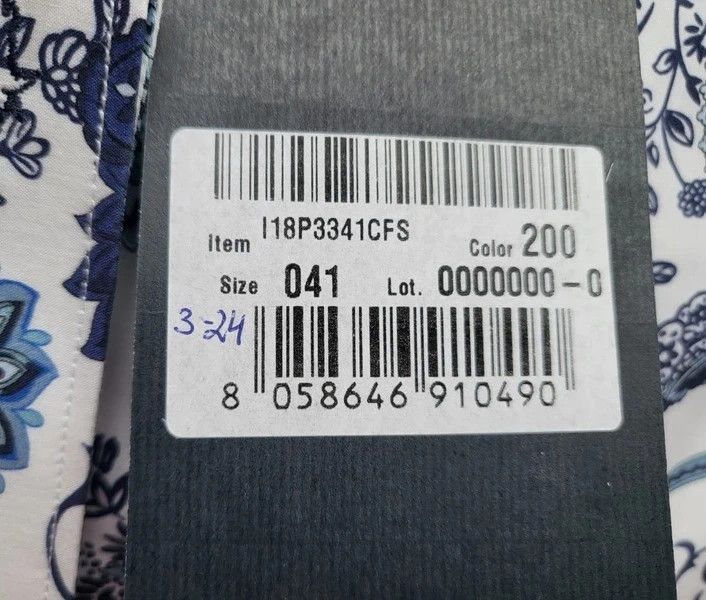 Paul & Shark RRP330€ PAUL&SHARK sz L SHIRTS FLORAL LONG SLEEVES NEW Size US L / EU 52-54 / 3 - 5 Thumbnail