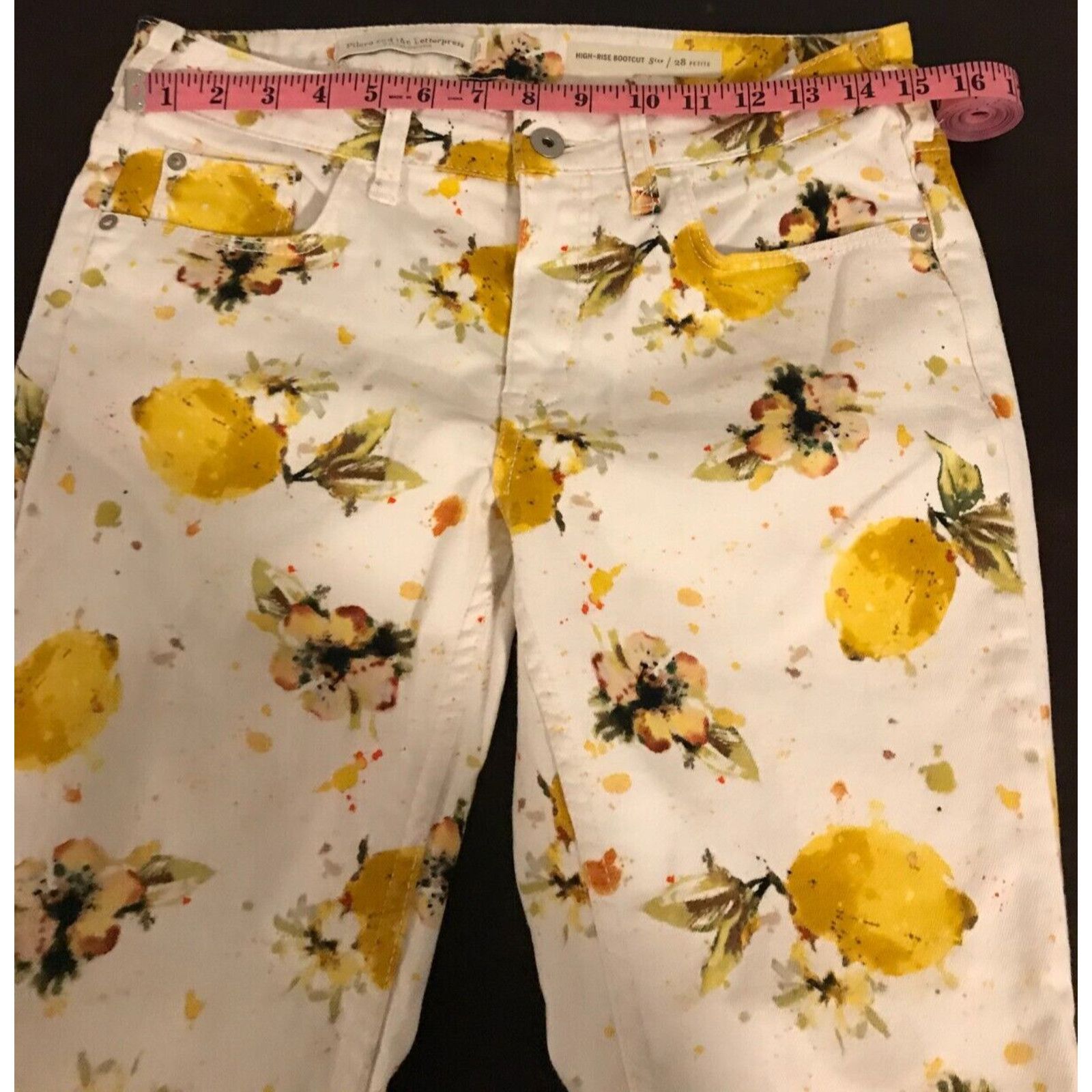 Anthropologie Anthropologie Pilcro Lemon Grove High-Rise Bootcut Jeans Size 28" / US 6 / IT 42 - 5 Thumbnail