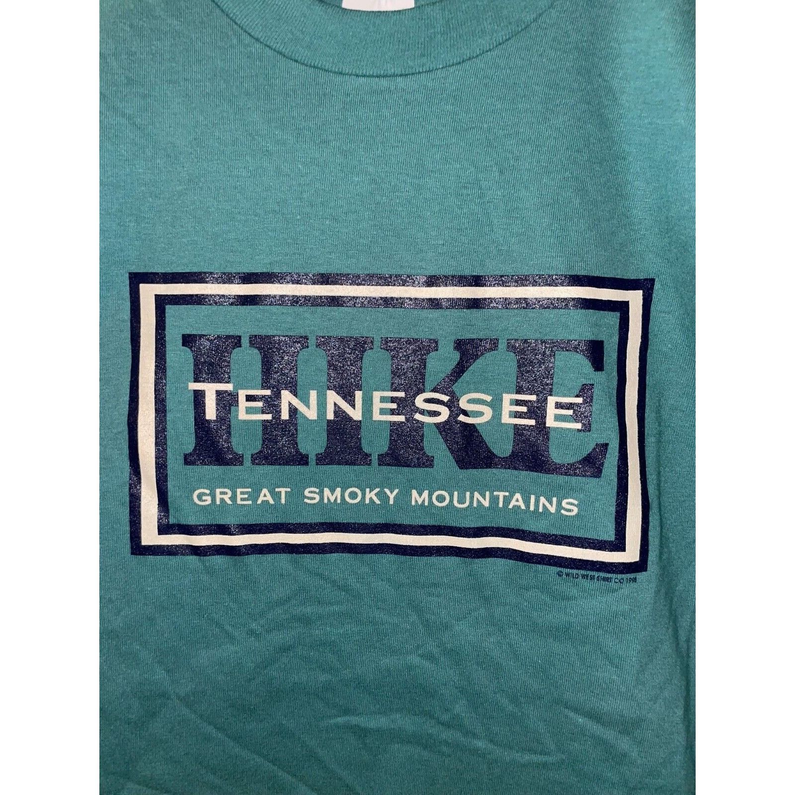 Anvil Vintage Tennessee Shirt Hike Great Smoky Mountains VTG 90s L Size US L / EU 52-54 / 3 - 2 Thumbnail