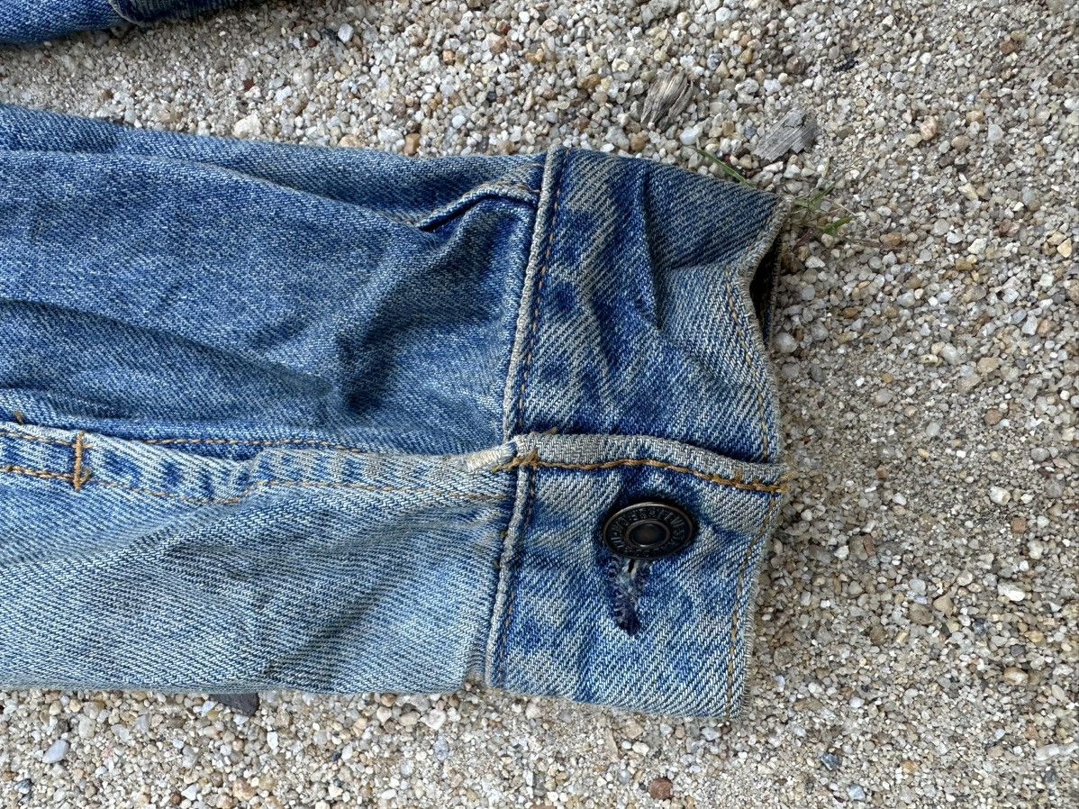 Levi's × Vintage Vintage 90s Levis Denim Tracker Jacket Size US L / EU 52-54 / 3 - 10 Thumbnail