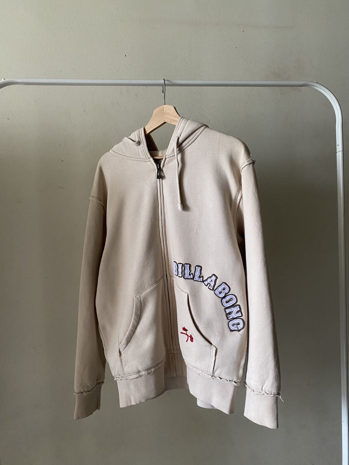 Billabong Vintage Y2K Billabong Thermal Lined Zip Up Hoodie Size US M / EU 48-50 / 2 - 4 Thumbnail
