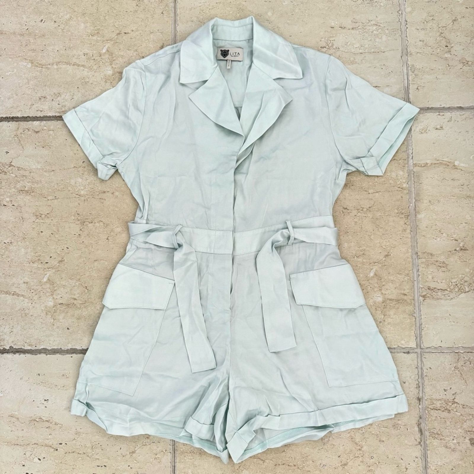 Other NWOT! LITA By Ciara Jumpsuit, Light Blue, Size XS Size 26" / US 2 / IT 38 - 1 Thumbnail
