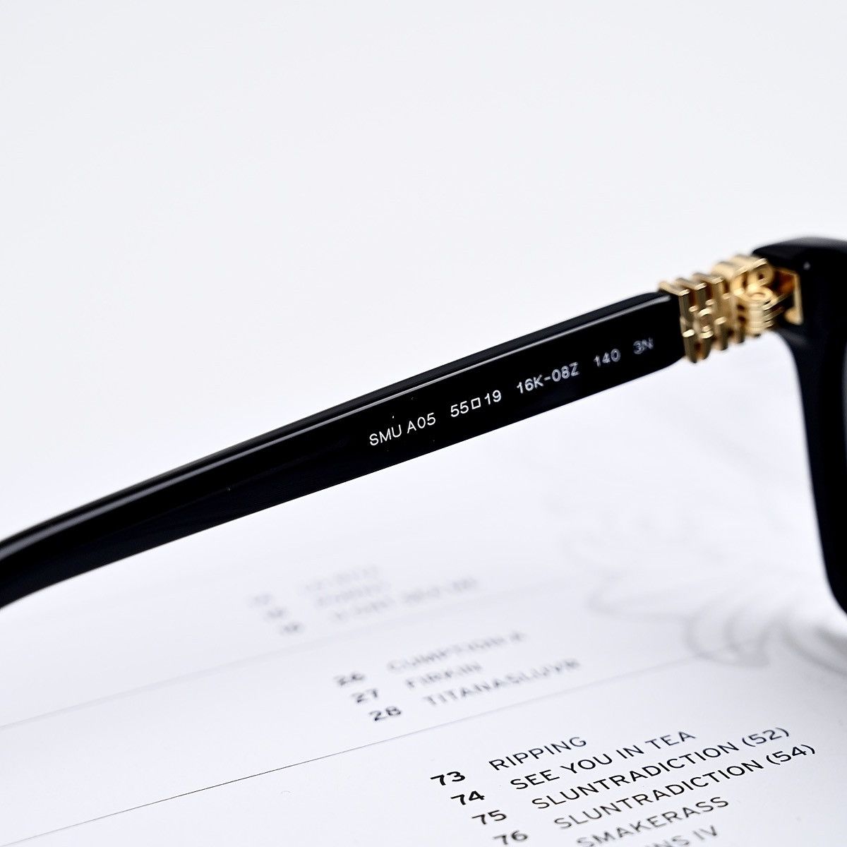 Miu Miu MIU MIU 0MU A05S SUNGLASSES Size ONE SIZE - 6 Thumbnail