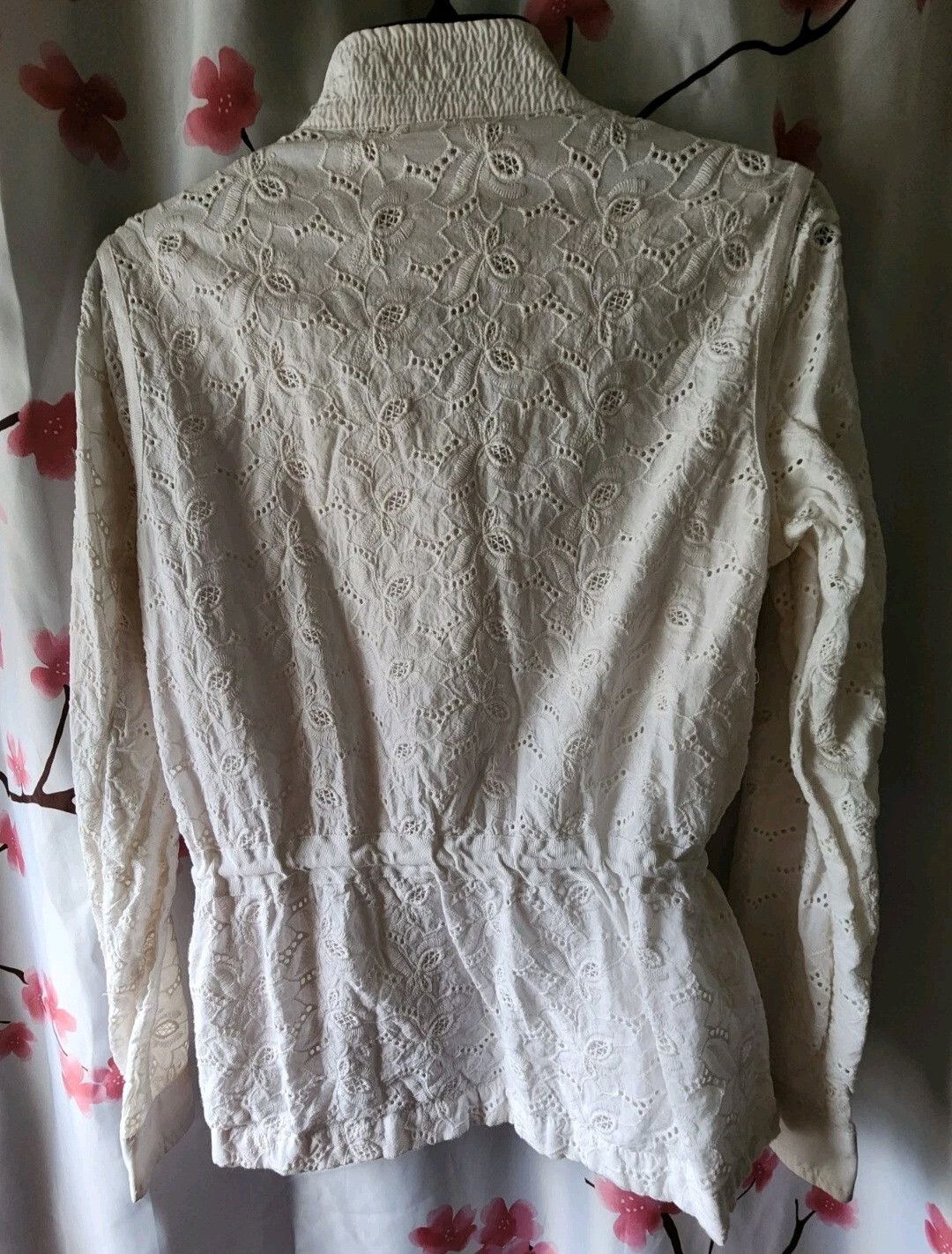Gap Gap Eyelet Utility Optic White Blazer Jacket XS Extra Small Size XS / US 0-2 / IT 36-38 - 2 Thumbnail