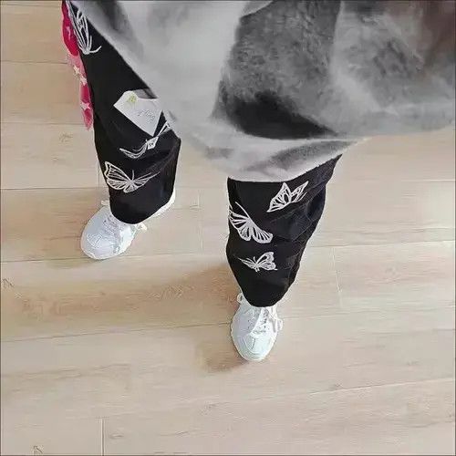 Other Korean Fashion High Wiast Denim Baggy Pants Size US 32 / EU 48 - 4 Thumbnail