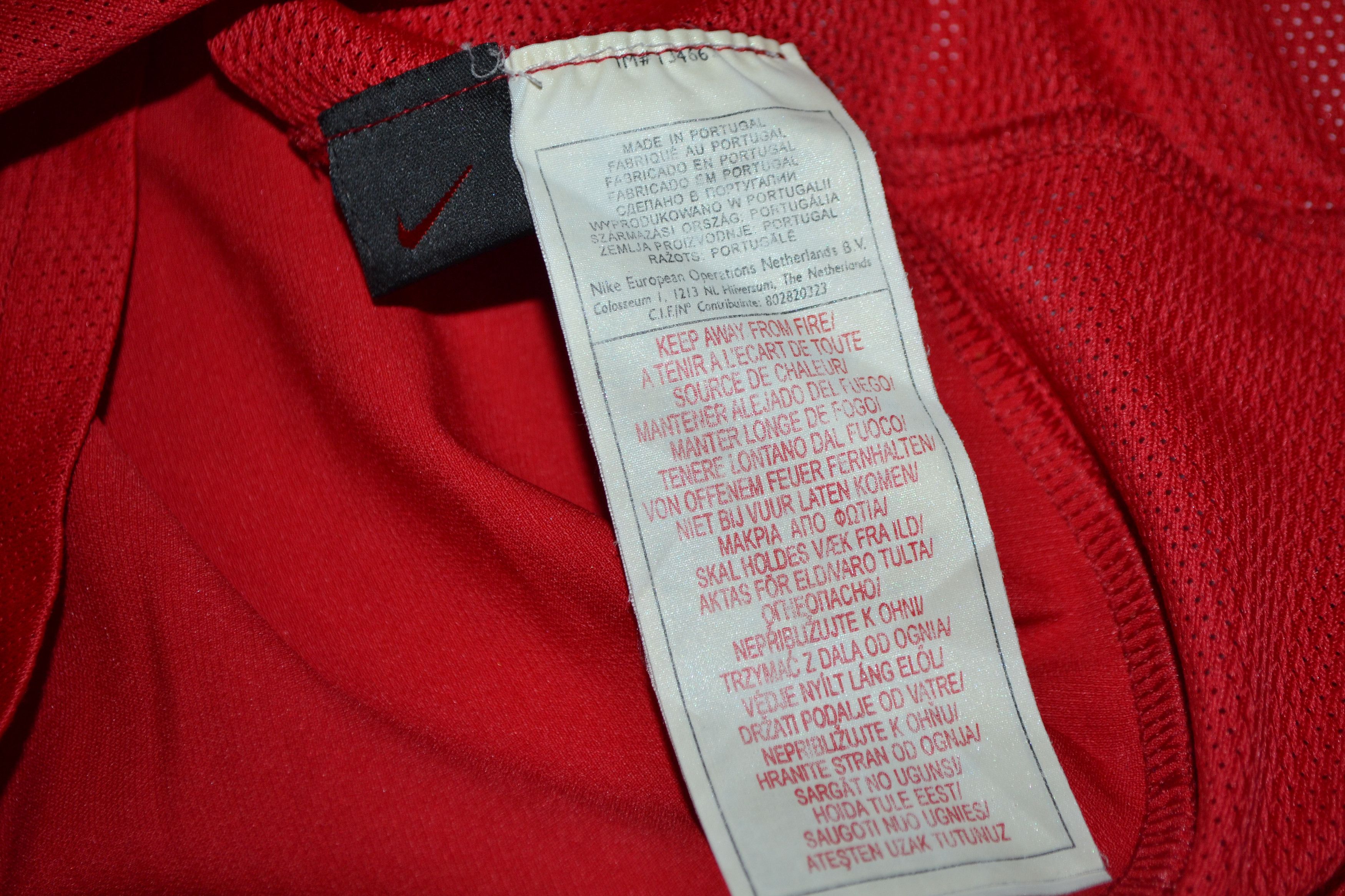 Nike Arsenal London Vintage Home Shirt 2004 2005 Kit Jersey Size US M / EU 48-50 / 2 - 6 Thumbnail