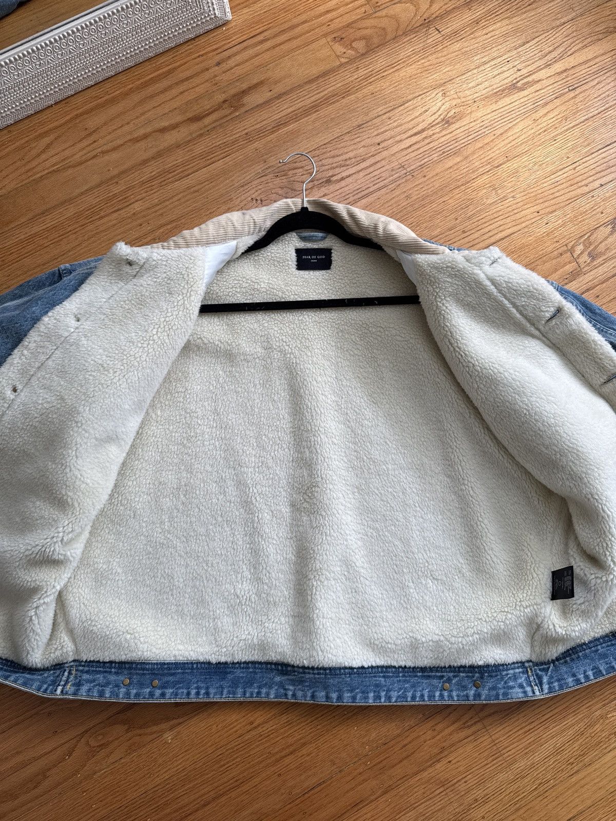 Fear of God Fear Of God sherpa denim jacket Size US XL / EU 56 / 4 - 6 Thumbnail