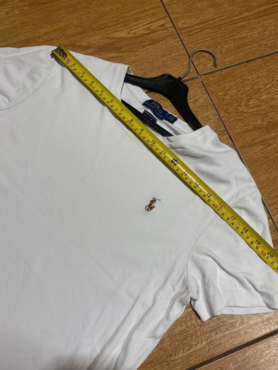 Polo Ralph Lauren Polo Ralph Lauren Custom Slim Fit White T-Shirt Size M Size US M / EU 48-50 / 2 - 11 Thumbnail
