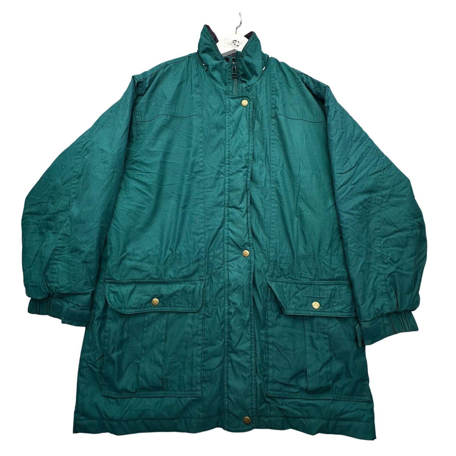 Other Woolrich Parka Hooded Jacket Womens Medium Green Purple Size M / US 6-8 / IT 42-44 - 1 Thumbnail
