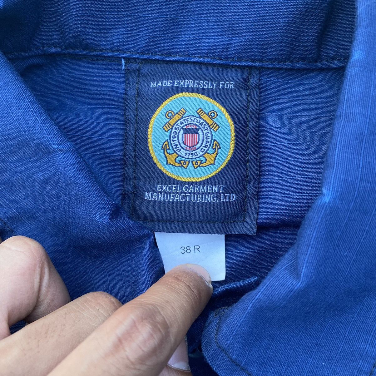 If Six Was Nine × Japanese Brand × Vintage vintage united state guard ripstop jacket Size US M / EU 48-50 / 2 - 7 Thumbnail
