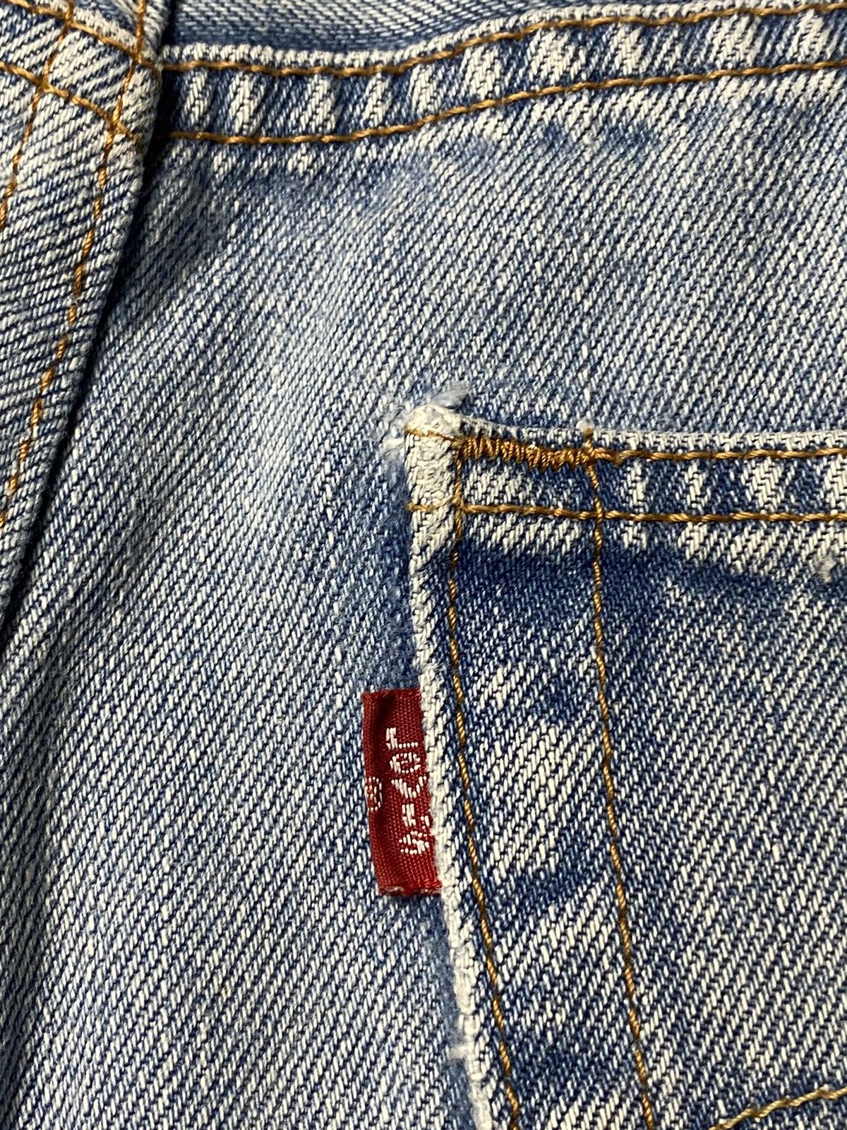 Levi's Levis Lot 550 Custom Destroyed Jeans Relaxed Fit Denim W30 Size US 30 / EU 46 - 7 Thumbnail