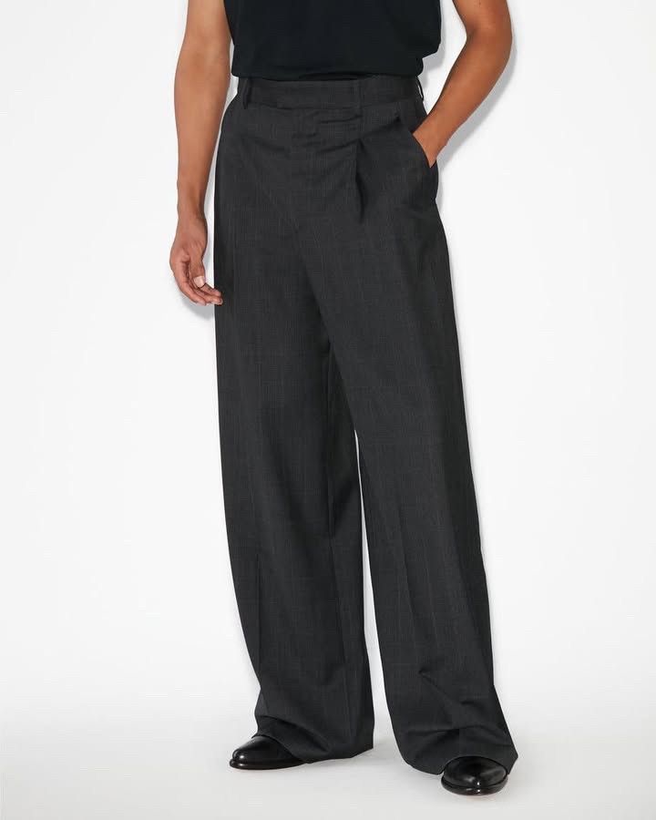 Designer Isabel marant wool trousers pants Size US 34 / EU 50 - 3 Thumbnail