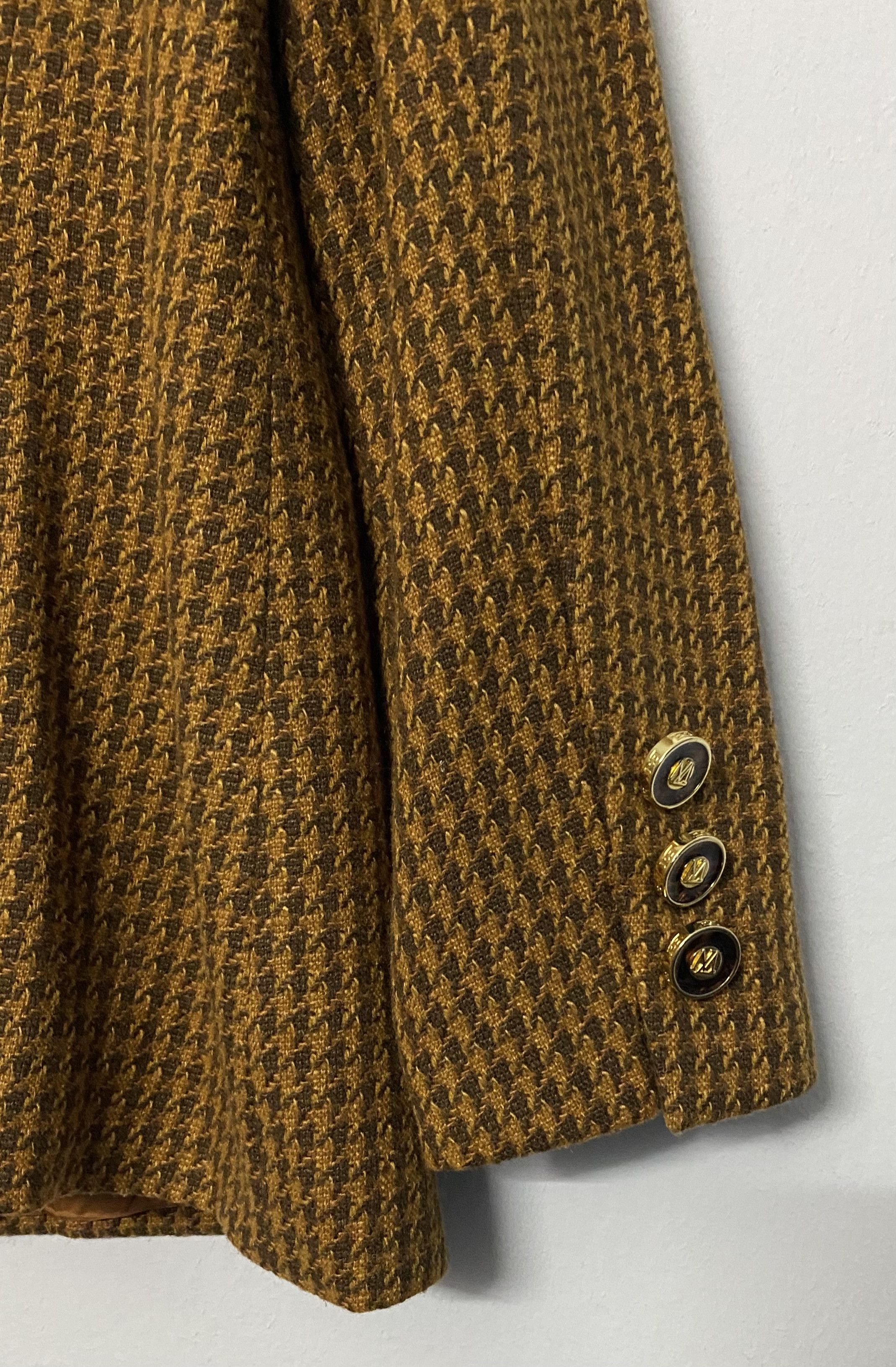 Escada Archive Escada Zegna Wool Silk Houndstooth Blazer Jacket Size M / US 6-8 / IT 42-44 - 9 Thumbnail