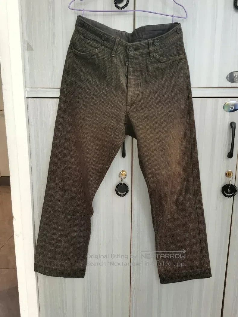 RRL Ralph Lauren RRL Ralph Lauren Depp plaid pants work pants Size US 29 - 1 Thumbnail