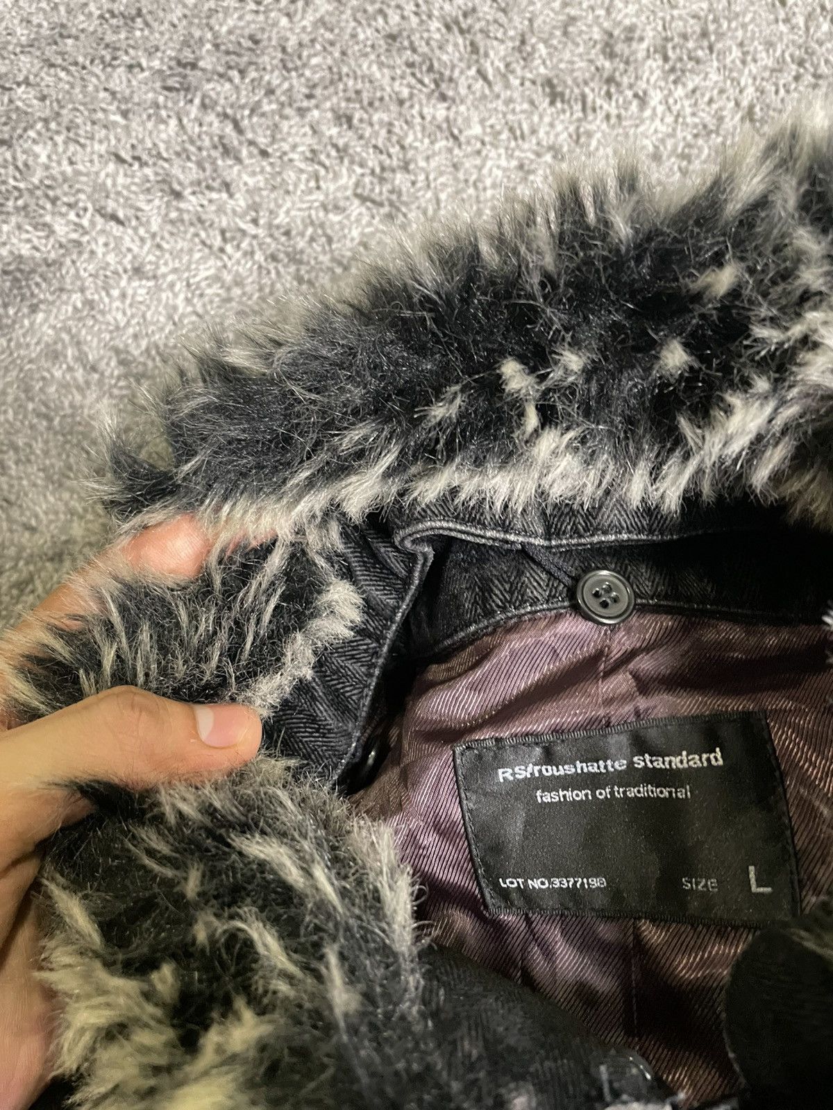 Japanese Brand Napoleon Gothic Bondage Fur Jacket Size US M / EU 48-50 / 2 - 7 Thumbnail