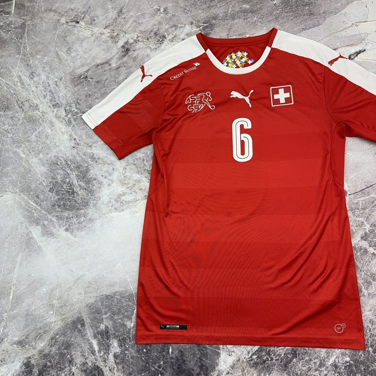 Other Puma Switzerland Jersey 2016-2018 National Team #6 Lang Home Size US S / EU 44-46 / 1 - 4 Thumbnail