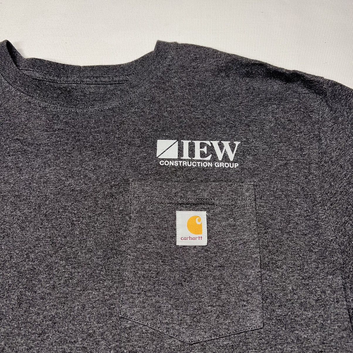 Carhartt Carhartt Tee Shirt Grey Long Sleeve Original Pocket Workwear Size US L / EU 52-54 / 3 - 3 Thumbnail